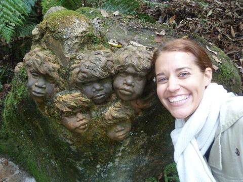 Strange carvings