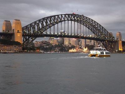 bridge_night Sydney Harbor Bridge