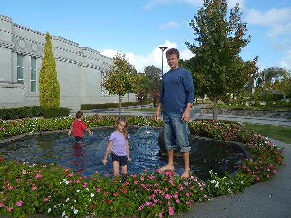 fountains are made for swimming right